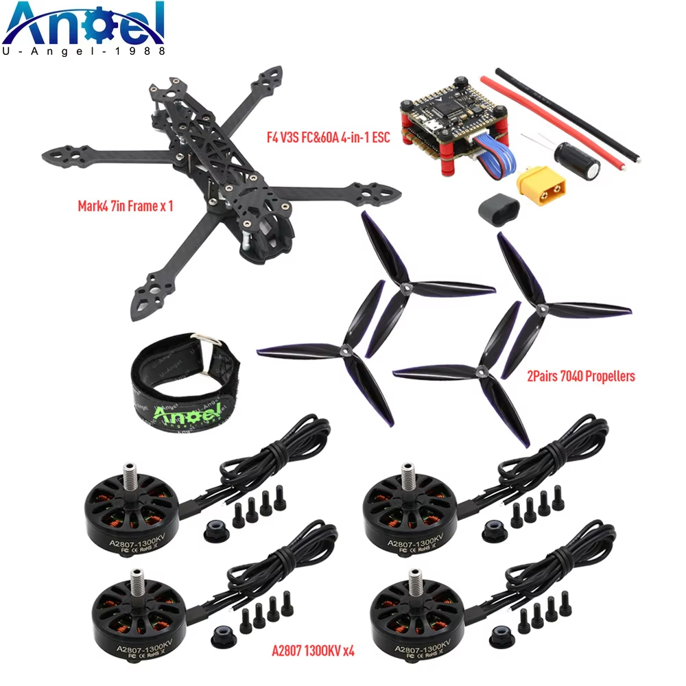 Mark4 Mark 4 7inch 295mm FPV F - Drone Kit Build Yourself ulasan dan harga